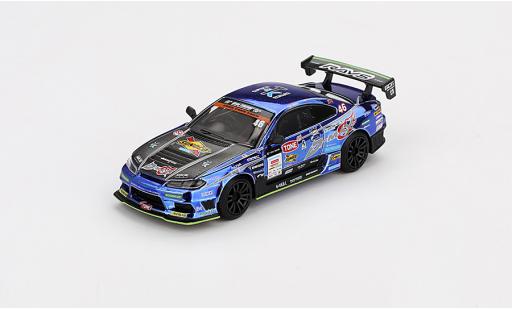 Coche miniatura Nissan Silvia 1/64 Mini GT (S15) D1 Grand Prix 2023 D-MAX Racing #46 1:64 Nissan Silvia 1/64 Mini GT (S15) D1 Grand Prix 2023 D-MAX Racing #46 1:64 coche miniatura