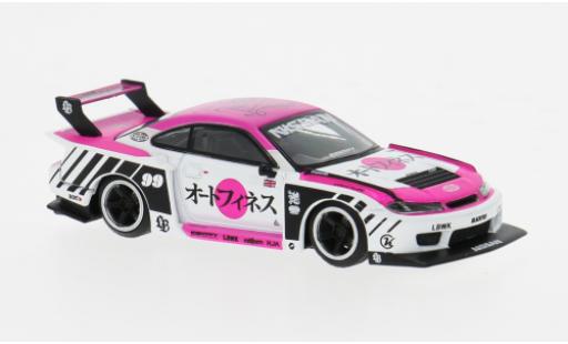 Coche miniatura Nissan Silvia 1/64 Mini GT (S15) LB-Super Silhouette 2023 Auto Finesse #99 1:64 Nissan Silvia 1/64 Mini GT (S15) LB-Super Silhouette 2023 Auto Finesse #99 1:64 coche miniatura