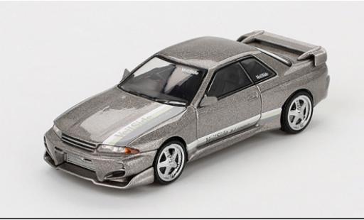 Coche miniatura Nissan Skyline 1/64 Mini GT GT-R (R32) VeilSide Combat C-I grau 2011 1:64 Nissan Skyline 1/64 Mini GT GT-R (R32) VeilSide Combat C-I grau 2011 1:64 coche miniatura