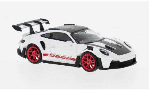 Coche miniatura Porsche 992 GT3 R 1/64 Mini GT 911  S weiss/rojo 1:64 Porsche 992 GT3 R 1/64 Mini GT 911  S weiss/rojo 1:64 coche miniatura