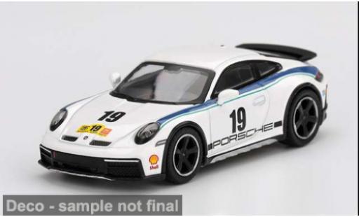 Coche miniatura Porsche 992 1/64 Mini GT 911  weiss/Dekor 2024 1:64 Porsche 992 1/64 Mini GT 911  weiss/Dekor 2024 1:64 coche miniatura