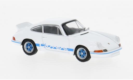 Coche miniatura Porsche 911 1/64 Mini GT Carrera RS 2.7 weiss/blau 1:64 Porsche 911 1/64 Mini GT Carrera RS 2.7 weiss/blau 1:64 coche miniatura