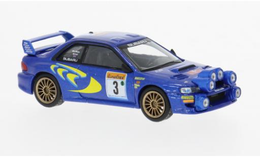 Subaru Impreza 1/64 Mini GT WRC98 Rally Monte Carlo 1998 #3 1:64 coche miniatura