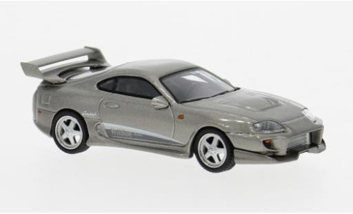 Coche miniatura Toyota Supra 1/64 Mini GT VeilSide Combat V-II grau 1:64 Toyota Supra 1/64 Mini GT VeilSide Combat V-II grau 1:64 coche miniatura