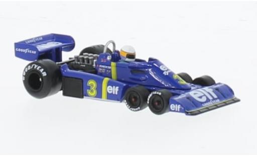 Coche miniatura Tyrrell P34 1/64 Mini GT No.3 Formel 1 GP Schweden 1976 1:64 Tyrrell P34 1/64 Mini GT No.3 Formel 1 GP Schweden 1976 1:64 coche miniatura