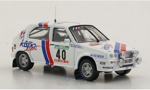Coche miniatura Citroen Visa 1/43 Mini Partes Chrono Gr.B No.40 Rallye Portugal 1983 Citroen Visa 1/43 Mini Partes Chrono Gr.B No.40 Rallye Portugal 1983 coche miniatura