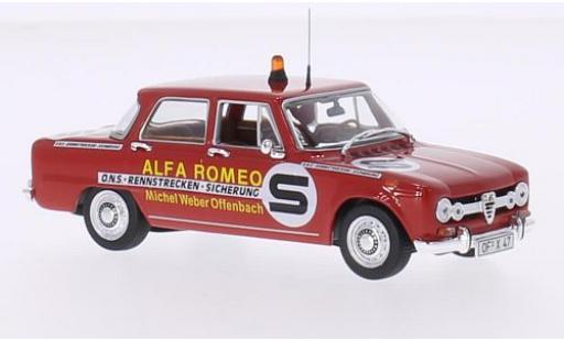 Coche miniatura Alfa Romeo Giulia 1/43 Minichamps ONS Rennstrecken-Sicherung 1973 Alfa Romeo Giulia 1/43 Minichamps ONS Rennstrecken-Sicherung 1973 coche miniatura