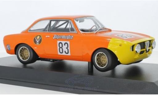 Coche miniatura Alfa Romeo GT 1/18 Minichamps A 1300 Junior No.83 Jägermeister DRM 1972 R.Maschke Alfa Romeo GT 1/18 Minichamps A 1300 Junior No.83 Jägermeister DRM 1972 R.Maschke coche miniatura