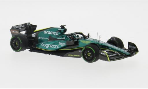Coche miniatura Aston Martin AMR2 1/43 Minichamps 2 No.18 Aramco Cognizant F1 Team Cognizant Formel 1 GP Singapur 2022 1:43 Aston Martin AMR2 1/43 Minichamps 2 No.18 Aramco Cognizant F1 Team Cognizant Formel 1 GP Singapur 2022 1:43 coche miniatura