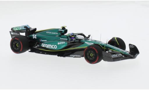 Coche miniatura Aston Martin AMR2 1/43 Minichamps 4 No.14 Aramco F1 Team Aramco Formel 1 2024 1:43 Aston Martin AMR2 1/43 Minichamps 4 No.14 Aramco F1 Team Aramco Formel 1 2024 1:43 coche miniatura