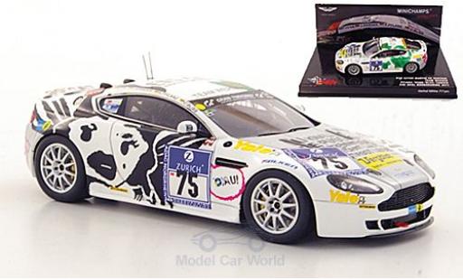 Coche miniatura Aston Martin V8 Vantage 1/43 Minichamps Vantage No.75 Team Werner 24h Nürburgring 2011 Aston Martin V8 Vantage 1/43 Minichamps Vantage No.75 Team Werner 24h Nürburgring 2011 coche miniatura