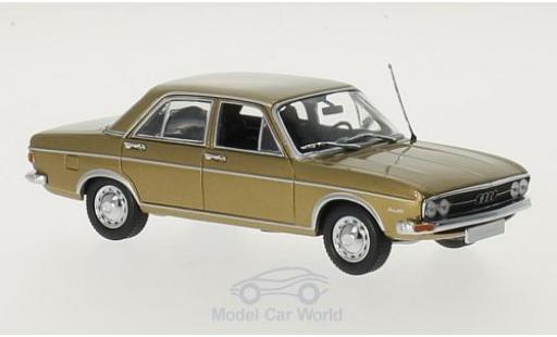 Coche miniatura Audi 100 1/43 Minichamps gold 1969 Audi 100 1/43 Minichamps gold 1969 coche miniatura