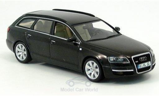 Coche miniatura Audi A6 1/43 Minichamps Avant negro 2004 ohne Vitrine Audi A6 1/43 Minichamps Avant negro 2004 ohne Vitrine coche miniatura