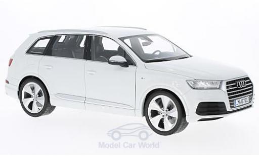 Coche miniatura Audi Q7 1/18 Minichamps blanco 2015 Audi Q7 1/18 Minichamps blanco 2015 coche miniatura