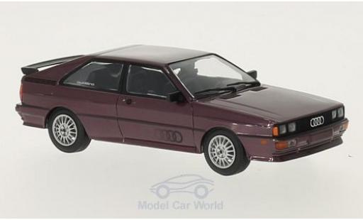 Coche miniatura Audi Quattro 1/43 Minichamps quattro metalico lila 1980 Audi Quattro 1/43 Minichamps quattro metalico lila 1980 coche miniatura