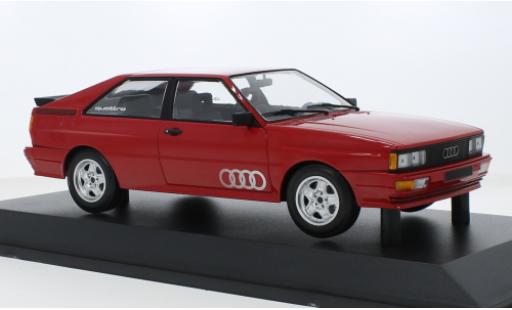 Coche miniatura Audi Quattro 1/18 Minichamps rojo 1980 1:18 Audi Quattro 1/18 Minichamps rojo 1980 1:18 coche miniatura