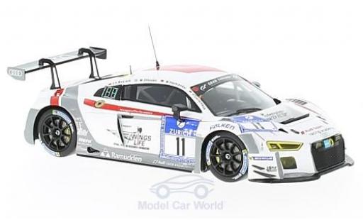 Coche miniatura Audi R8 1/43 Minichamps LMS No.11 Race Experience 24h Nürburgring 2016 C.Bollrath/M.Ohlsson/M.Hackländer/R.Oeverhaus Audi R8 1/43 Minichamps LMS No.11 Race Experience 24h Nürburgring 2016 C.Bollrath/M.Ohlsson/M.Hackländer/R.Oeverhaus coche miniatura