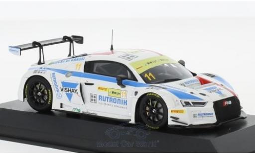 Coche miniatura Audi R8 1/43 Minichamps LMS No.11 HCB-Rutronik-Racing Fia GT World Cup GT Cup Macau 2017 L.di Grassi Audi R8 1/43 Minichamps LMS No.11 HCB-Rutronik-Racing Fia GT World Cup GT Cup Macau 2017 L.di Grassi coche miniatura