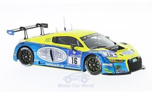 Coche miniatura Audi R8 1/43 Minichamps LMS No.16 Twin Busch Motorsport 24h Nürburgring 2016 R.Rast/D.Busch/M.Busch/C.Mamerow Audi R8 1/43 Minichamps LMS No.16 Twin Busch Motorsport 24h Nürburgring 2016 R.Rast/D.Busch/M.Busch/C.Mamerow coche miniatura