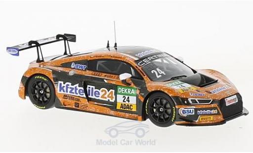 Coche miniatura Audi R8 1/43 Minichamps LMS No.24 BWT Mücke Motorsport Kfzteile24 ADAC GT Masters 2017 F.Salaquarda/M.Winkelhock Audi R8 1/43 Minichamps LMS No.24 BWT Mücke Motorsport Kfzteile24 ADAC GT Masters 2017 F.Salaquarda/M.Winkelhock coche miniatura