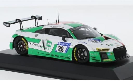 Audi R8 1/43 Minichamps LMS No.28 Sport Team Land 24h N&uuml;rburgring 2017 1:43 coche miniatura