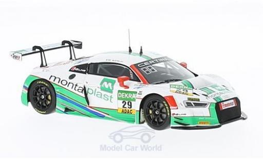 Coche miniatura Audi R8 1/43 Minichamps LMS No.29 Montaplast by Land-Motorsport ADAC GT Masters 2016 C.de Phillippi/C.Mies Audi R8 1/43 Minichamps LMS No.29 Montaplast by Land-Motorsport ADAC GT Masters 2016 C.de Phillippi/C.Mies coche miniatura