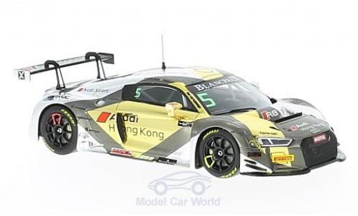 Coche miniatura Audi R8 1/43 Minichamps LMS No.5 Hong Kong Blancpain GT Series GT Asia 2017 M.Lee/S.Thong Audi R8 1/43 Minichamps LMS No.5 Hong Kong Blancpain GT Series GT Asia 2017 M.Lee/S.Thong coche miniatura