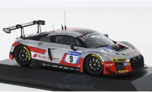 Coche miniatura Audi R8 1/43 Minichamps LMS No.9 Sport Team WRT 24h Nürburgring 2017 N.Müller/M.Fässler/R.Frijns/R.Rast Audi R8 1/43 Minichamps LMS No.9 Sport Team WRT 24h Nürburgring 2017 N.Müller/M.Fässler/R.Frijns/R.Rast coche miniatura