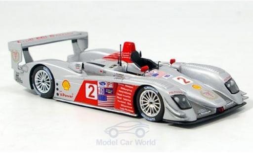 Coche miniatura Audi R8 1/43 Minichamps No.2 FSI Power GP Neu-England 2006 A.McNish/D.Capello Audi R8 1/43 Minichamps No.2 FSI Power GP Neu-England 2006 A.McNish/D.Capello coche miniatura