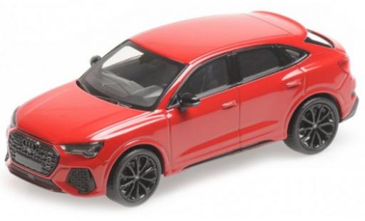 Coche miniatura Audi RS Q3 1/43 Minichamps Sportback metalico rojo 2019 Audi RS Q3 1/43 Minichamps Sportback metalico rojo 2019 coche miniatura