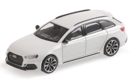 Coche miniatura Audi RS4 1/87 Minichamps Avant (B9) metalico blanco 2018 Audi RS4 1/87 Minichamps Avant (B9) metalico blanco 2018 coche miniatura