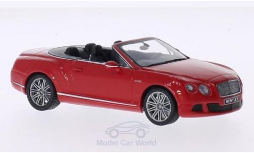 Coche miniatura Bentley Continental 1/43 Minichamps GTC Speed rojo 2012 Bentley Continental 1/43 Minichamps GTC Speed rojo 2012 coche miniatura