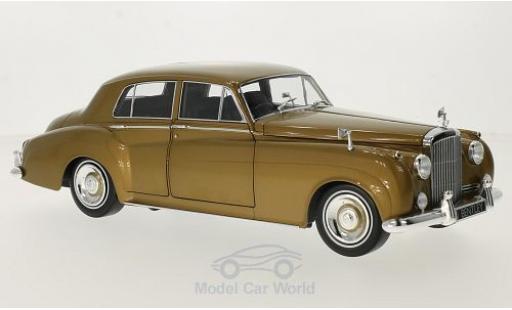 Coche miniatura Bentley S2 S2 1/18 Minichamps gold RHD 1960 Bentley S2 S2 1/18 Minichamps gold RHD 1960 coche miniatura