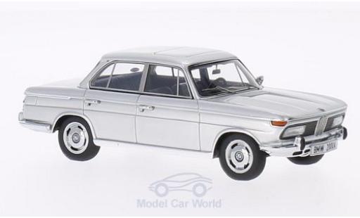 Coche miniatura Bmw 2000 1/43 Minichamps A gris 1962 Bmw 2000 1/43 Minichamps A gris 1962 coche miniatura
