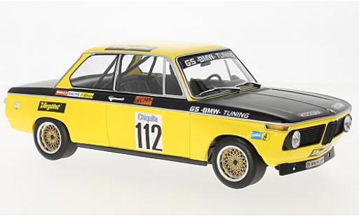 Bmw 2002 1/18 Minichamps No.112 GS Tuning Vergölst DRM Diepholz 1972 D.Basche coche miniatura