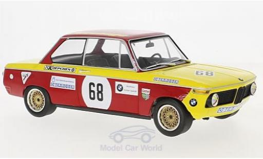 Bmw 2002 1/18 Minichamps No.68 Autohaus Speidel Hockenheim 1970 J.Obermoser coche miniatura