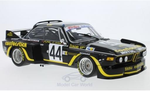 Bmw 3.5 1/18 Minichamps CSL No.44 A.S.P.M. - Tanday Music 24h Le Mans 1976 J-C.Justice/J.Belin coche miniatura