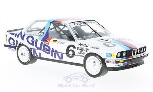 Bmw 325 1/18 Minichamps i No.6 Gubin Sport DTM 1986 V.Strycek coche miniatura