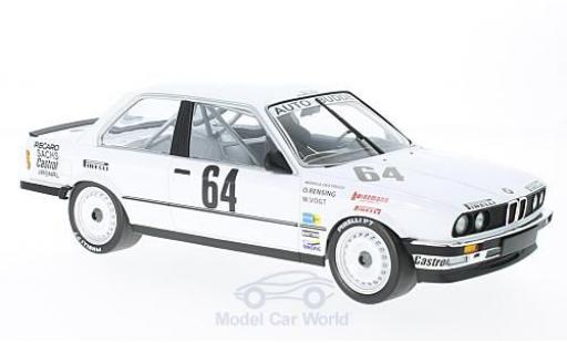 Bmw 325 1/18 Minichamps i No.64 Auto Budde Team 24h Nürburgring 1986 M.Oestreich/O.Rensing/W.Vogt coche miniatura