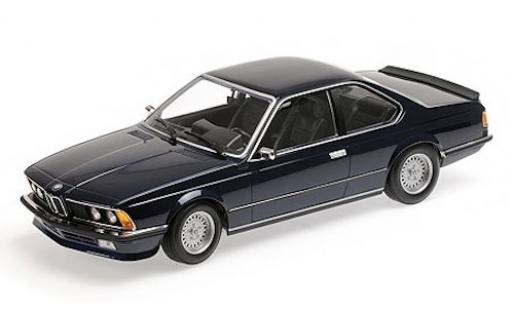 Coche miniatura Bmw 635 CSI 1/18 Minichamps 635 CSi (E24) metalico azul 1982 Bmw 635 CSI 1/18 Minichamps 635 CSi (E24) metalico azul 1982 coche miniatura
