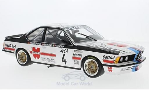 Coche miniatura Bmw 635 CSI 1/18 Minichamps 635 CSi (E24) No.4 Italia Würth 24h Spa 1984 R.Ravaglia/G.Berger/M.Winkelhock Bmw 635 CSI 1/18 Minichamps 635 CSi (E24) No.4 Italia Würth 24h Spa 1984 R.Ravaglia/G.Berger/M.Winkelhock coche miniatura