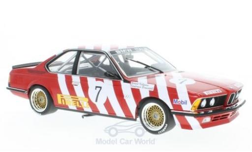 Coche miniatura Bmw 635 CSI 1/18 Minichamps 635 CSi (E24) No.7 Italia ETCC GP Brünn 1984 G.Brancatelli/H.Kelleners Bmw 635 CSI 1/18 Minichamps 635 CSi (E24) No.7 Italia ETCC GP Brünn 1984 G.Brancatelli/H.Kelleners coche miniatura