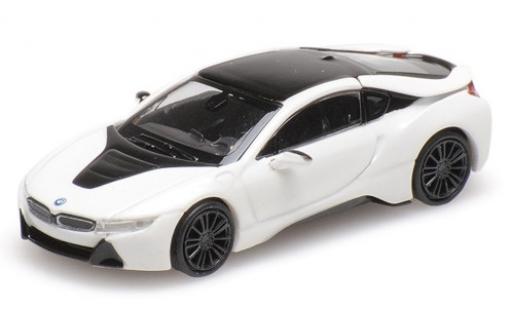 Coche miniatura Bmw i8 1/87 Minichamps Coupe metalico blanco 2015 Bmw i8 1/87 Minichamps Coupe metalico blanco 2015 coche miniatura