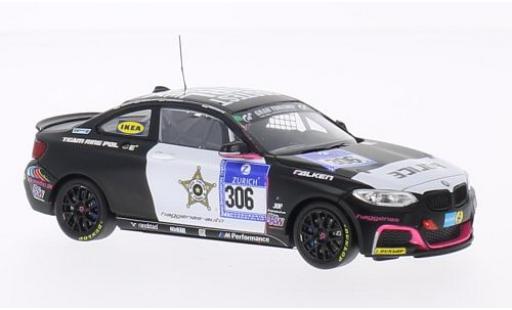 Coche miniatura Bmw M235 1/43 Minichamps M 235i Racing No.306 Team Ring Police 24h Nürburgring 2014 A.Carlsson/J.Carlsson/Mühlenz/Slooten Bmw M235 1/43 Minichamps M 235i Racing No.306 Team Ring Police 24h Nürburgring 2014 A.Carlsson/J.Carlsson/Mühlenz/Slooten coche miniatura