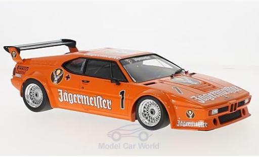 Bmw M1 1982 1/18 Minichamps No.1 Auto Mass Jägermeister Wunstorf 1982 K.König coche miniatura
