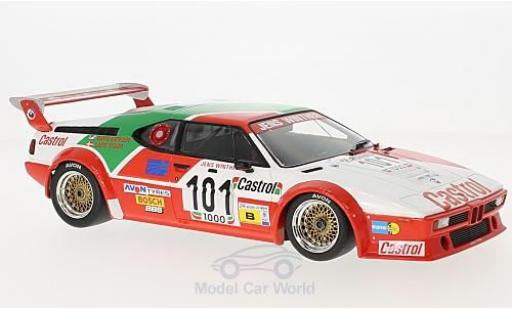 Bmw M1 1/18 Minichamps No.101 Jens Winther Team Castrol 24h Le Mans 1984 J.Winther/D.Mercer/L-V.Jensen coche miniatura