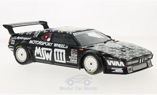 Bmw M1 1986 1/18 Minichamps No.111 MK Motorsport MSW 24h Le Mans 1986 P.Witmeur/M.Krankenberg/J-P.Libert coche miniatura