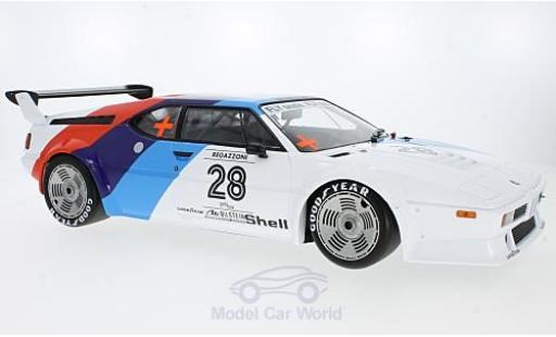 Coche miniatura Bmw M1 1979 1/12 Minichamps Procar No.28 Motorsport Procar 1979 C.Regazzoni Bmw M1 1979 1/12 Minichamps Procar No.28 Motorsport Procar 1979 C.Regazzoni coche miniatura