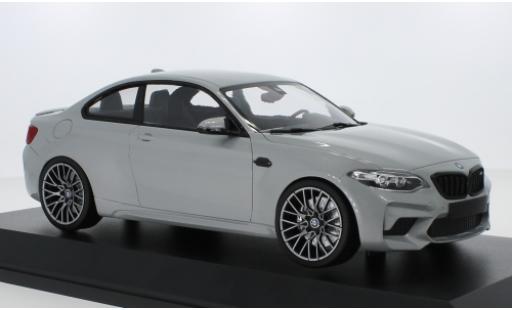Coche miniatura Bmw M2 1/18 Minichamps Competition (F22) gris 2019 Bmw M2 1/18 Minichamps Competition (F22) gris 2019 coche miniatura