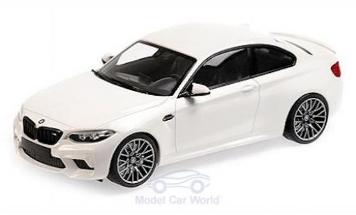 Coche miniatura Bmw M2 1/18 Minichamps Competition blanco 2019 Bmw M2 1/18 Minichamps Competition blanco 2019 coche miniatura